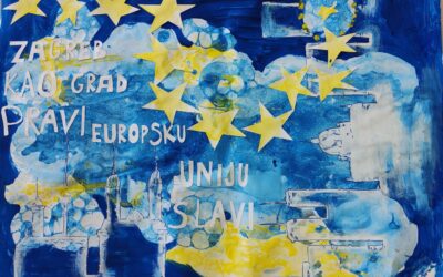 Vizualni i glazbeni identitet proslave Dana Europe u Gradu Zagrebu – prvo mjesto za našu likovnu skupinu