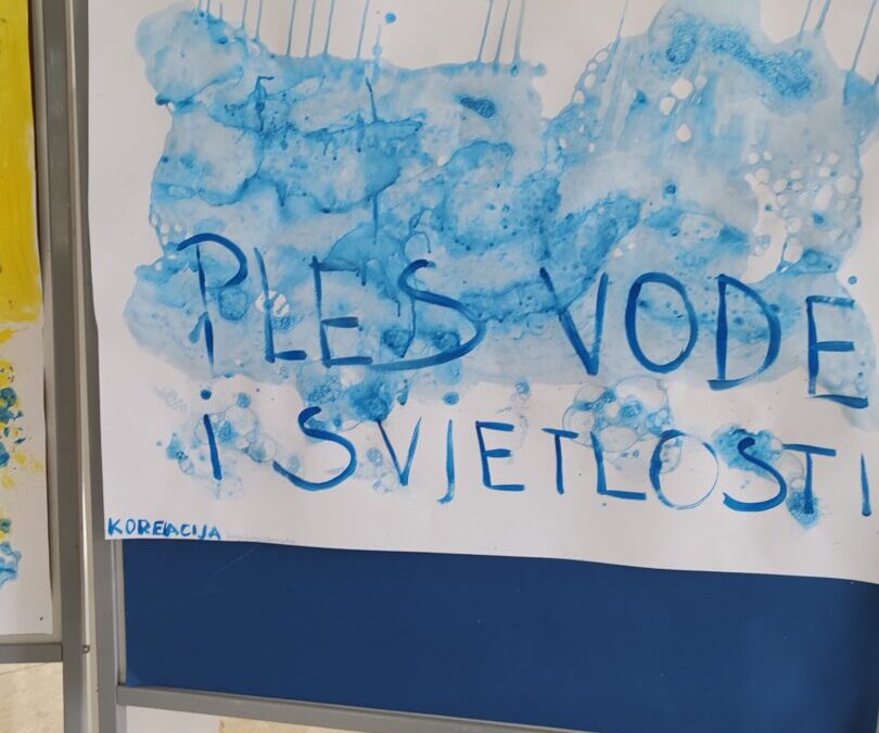 “Ples vode i svjetlosti” u virtualnom laboratoriju – istraživačka radionica trećaša