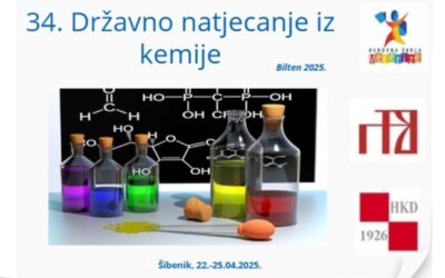 Niko i Jakov na državnom natjecanju iz kemije