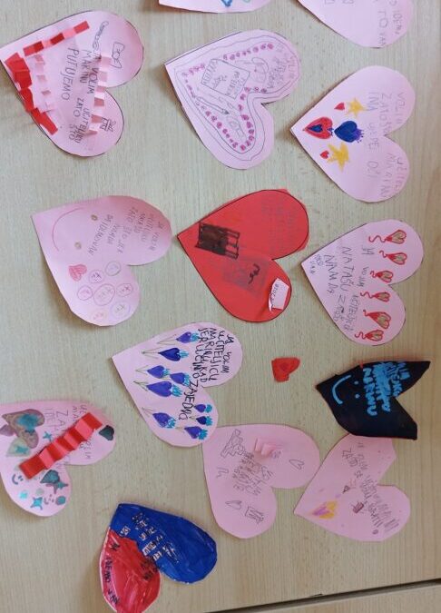 Valentinovo u 1.a razredu